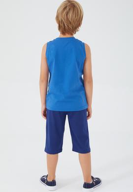 Erkek Çocuk Kobalt Mavi Pijama Takımı - 50273850004