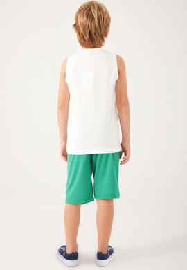 Erkek Çocuk Krem Pijama Takımı - 50273850011