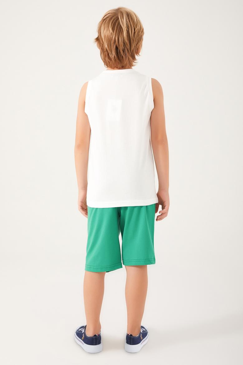 Erkek Çocuk Krem Pijama Takımı - 50273850011