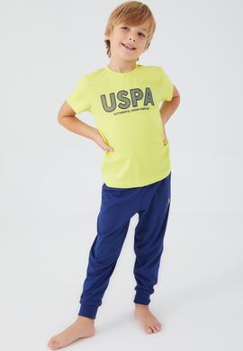 Erkek Çocuk Neon Sarı Pijama Takımı - 50273855008