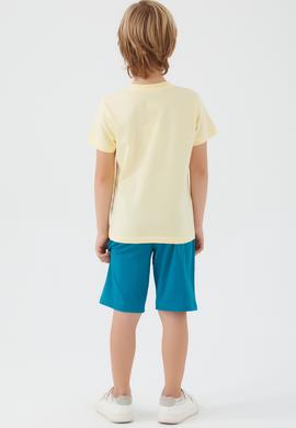 Erkek Çocuk Neon Sarı Pijama Takımı - 50273858001