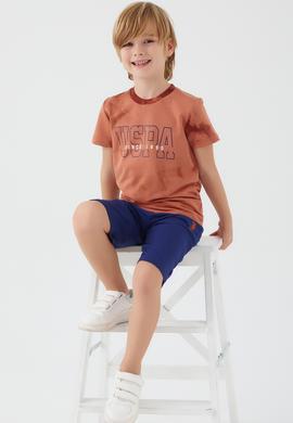 Erkek Çocuk Kahverengi Pijama Takımı - 50273861003