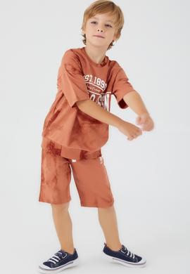 Erkek Çocuk Kahverengi Pijama Takımı - 50273862001