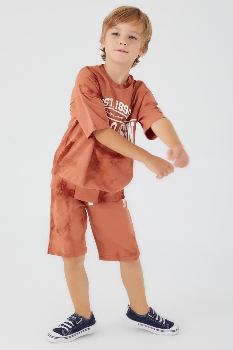 Erkek Çocuk Kahverengi Pijama Takımı - 50273862001