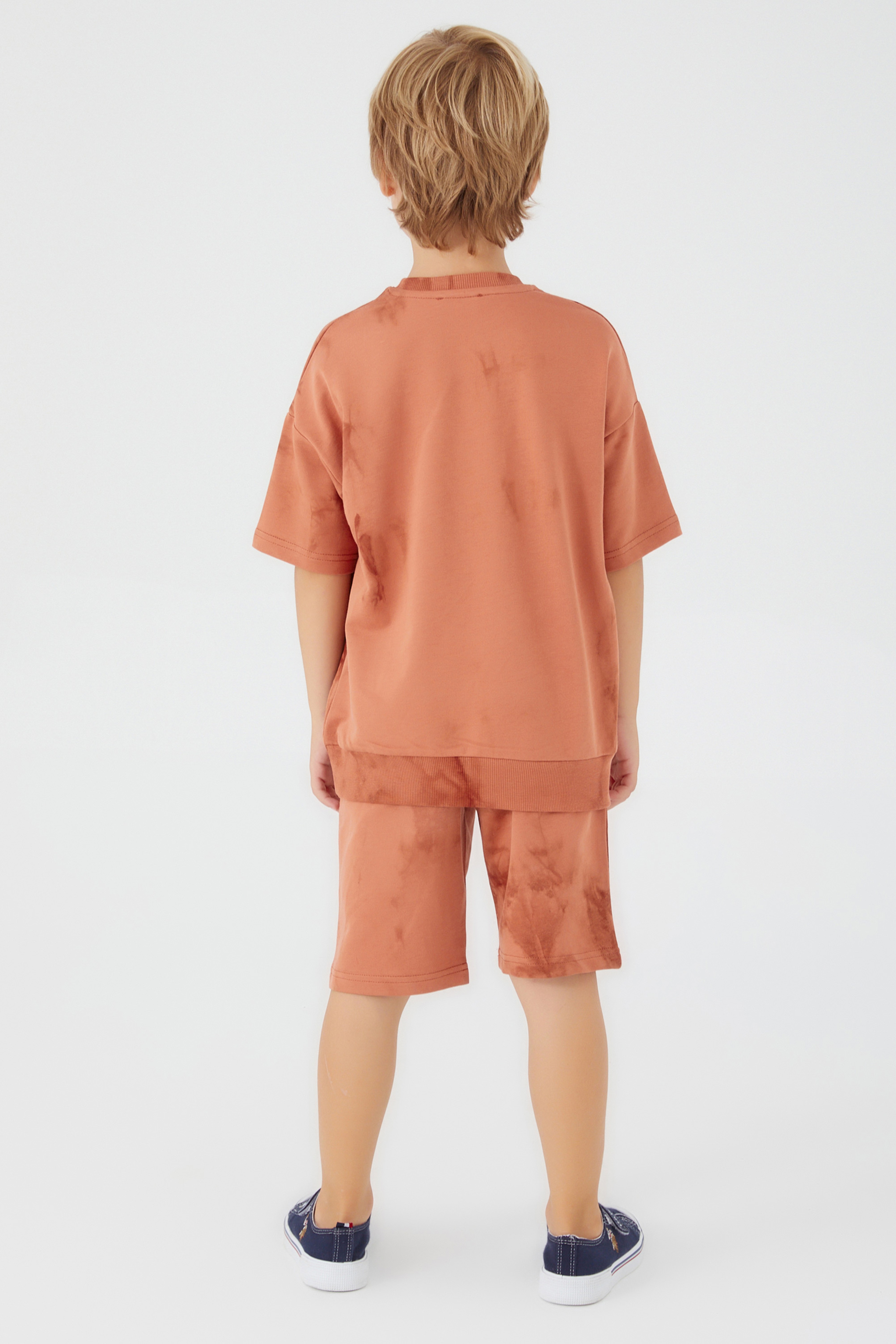 Erkek Çocuk Kahverengi Pijama Takımı - Image 4