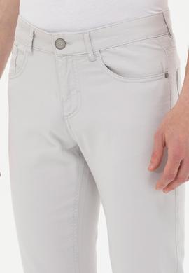 Erkek Açık Gri Kanvas Pantolon - 50246139083