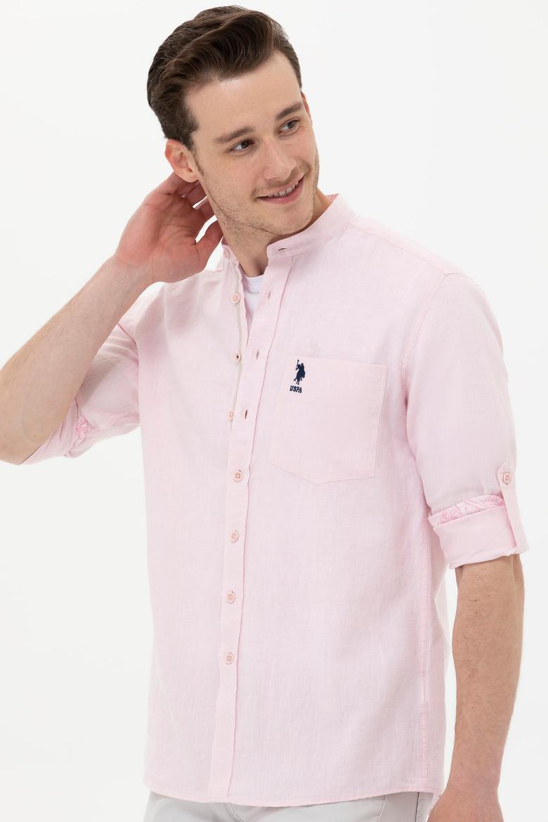 Erkek Pudra Uzun Kollu Gömlek - 50246340024