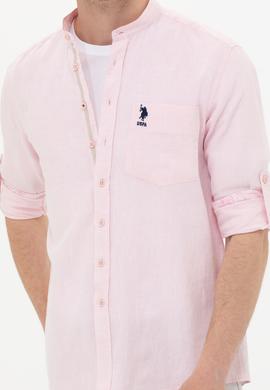 Erkek Pudra Uzun Kollu Gömlek - 50246340024