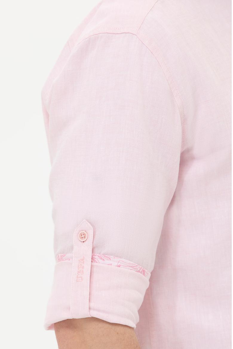 Erkek Pudra Uzun Kollu Gömlek - 50246340024