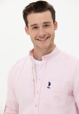 Erkek Pudra Uzun Kollu Gömlek - 50246340024