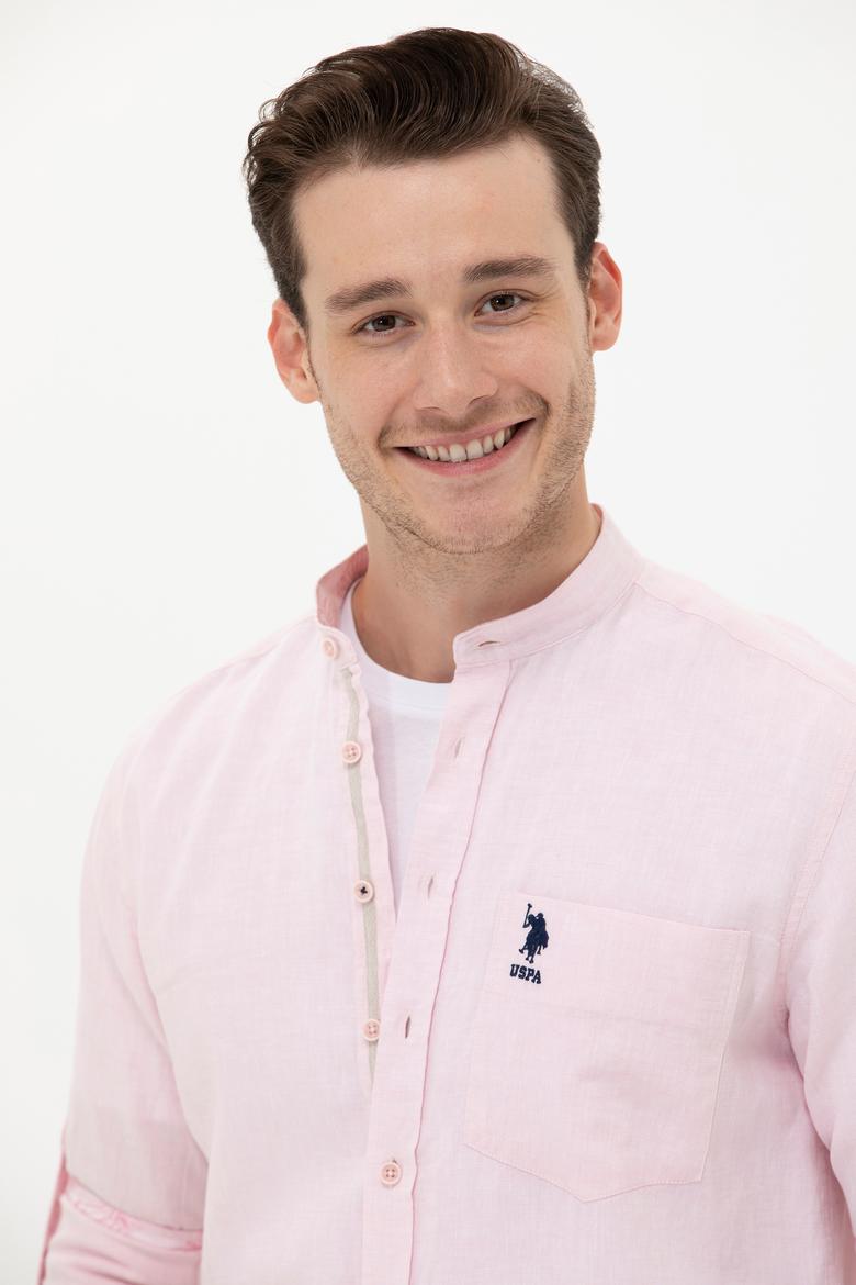 Erkek Pudra Uzun Kollu Gömlek - 50246340024