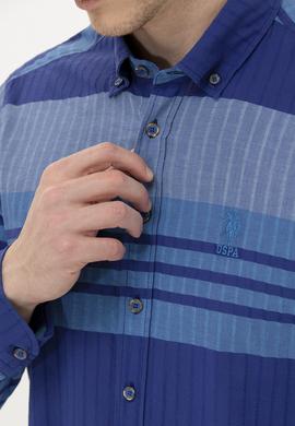 Erkek Mavi Uzun Kollu Gömlek - 50257005010