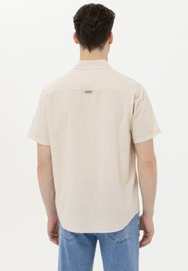 Erkek Taş Kısa Kollu Gömlek - 50262957043