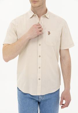 Erkek Taş Kısa Kollu Gömlek - 50262957043