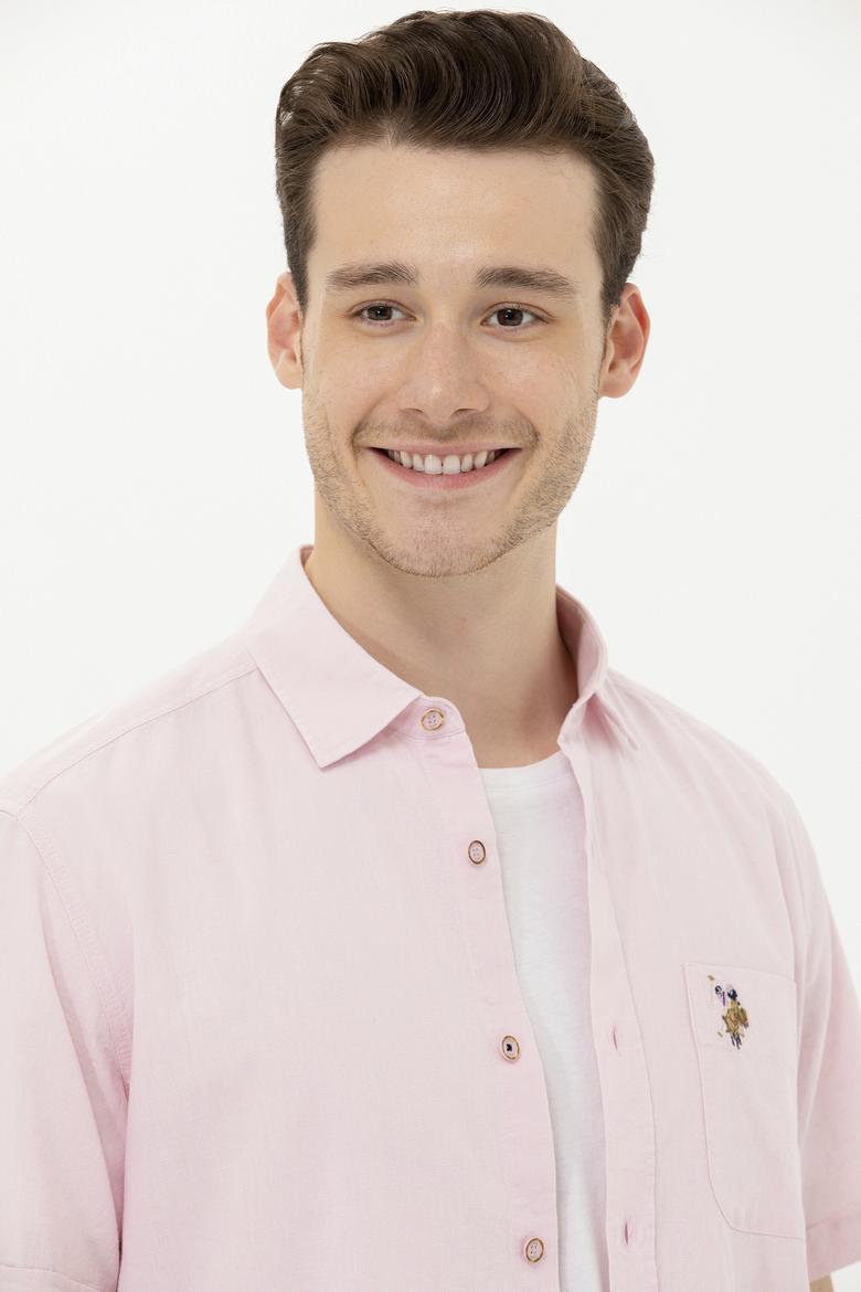 Erkek Manolya Kısa Kollu Gömlek - 50262957046