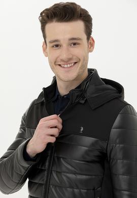 Erkek Siyah Deri Ceket - 50270026018