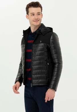 Erkek Siyah Deri Ceket - 50270026018