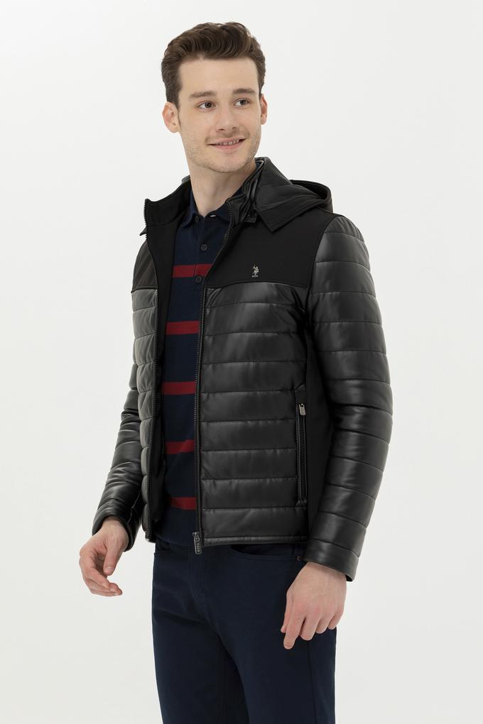 Erkek Siyah Deri Ceket