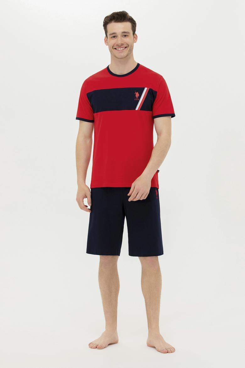 Erkek Kırmızı Pijama Takımı