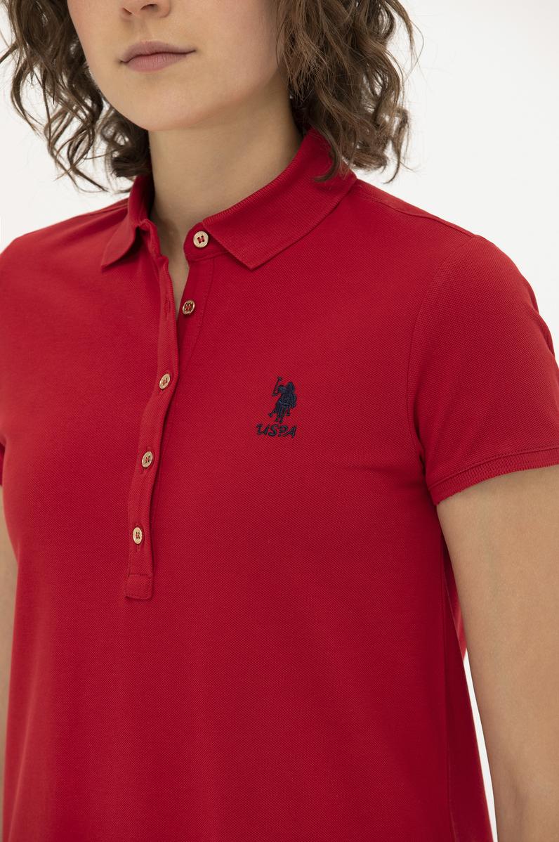 Kadın Kırmızı Örme Elbise