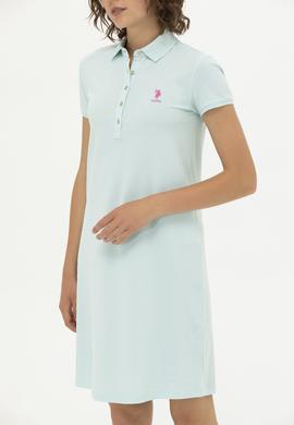 Kadın Su Yeşili Örme Elbise - 50262672186