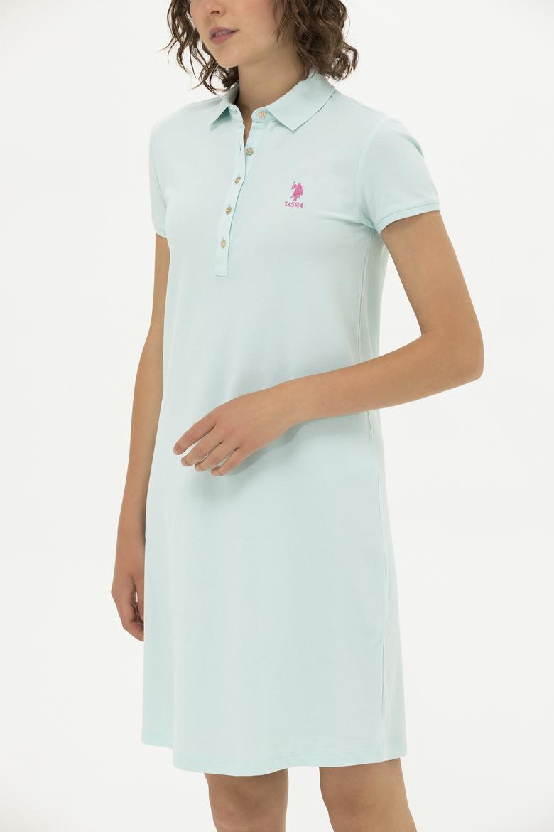 Kadın Su Yeşili Örme Elbise - 50262672186