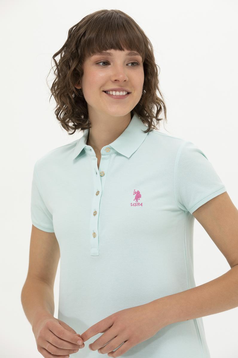 Kadın Su Yeşili Örme Elbise