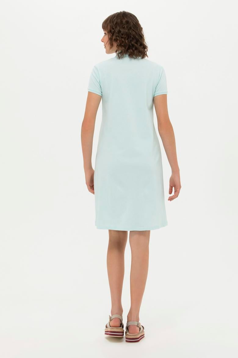 Kadın Su Yeşili Örme Elbise - 50262672186