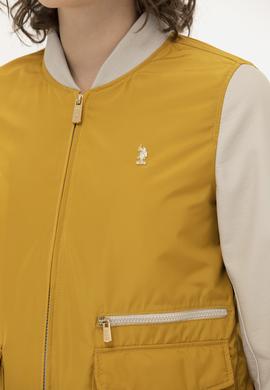 Kadın Sarı Deri Ceket - 50269052010