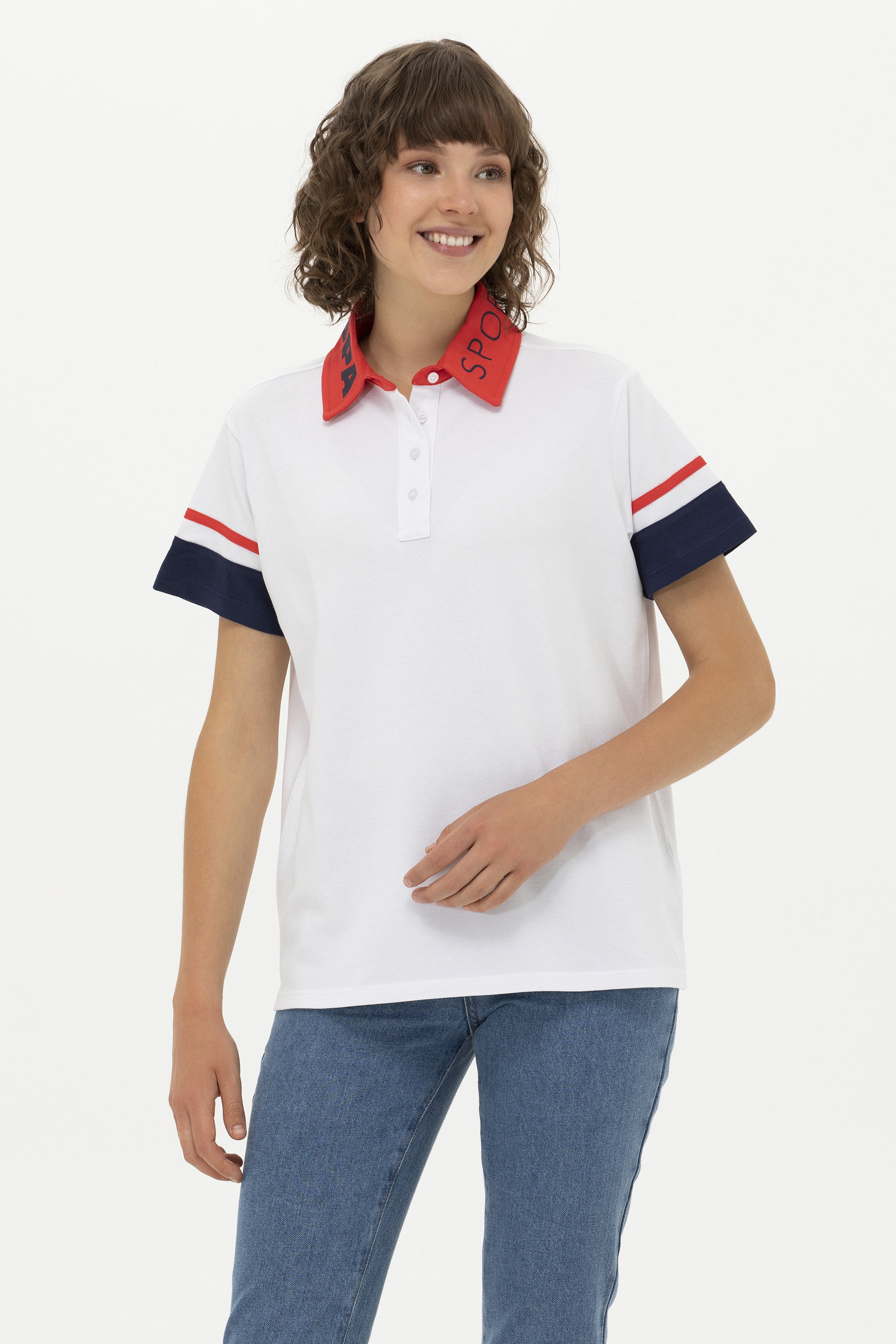 تی شرت استاندارد فیت زنانه یو اس پولو | U.S. Polo Assn. - تصویر 3