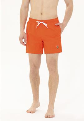 Erkek Turuncu Deniz Şortu - 50262332056