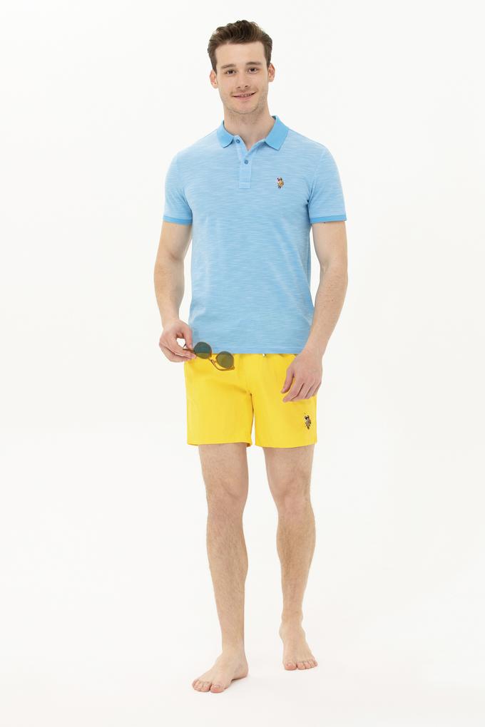 Erkek Sarı Deniz Şortu
