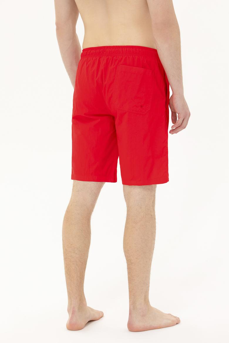 Erkek Kırmızı Deniz Şortu - 50262333005