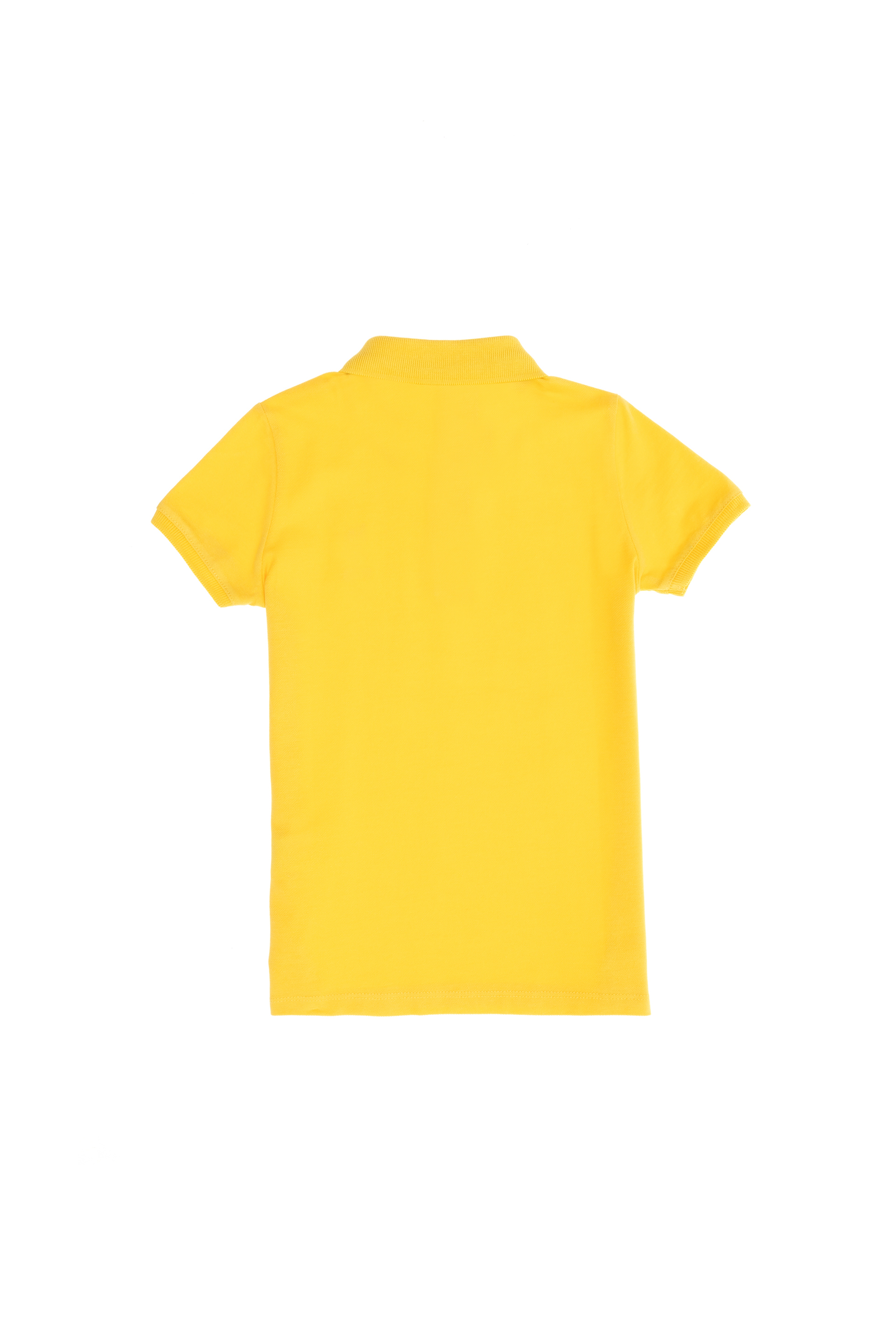 Erkek Çocuk Sarı Basic Polo Yaka Tişört