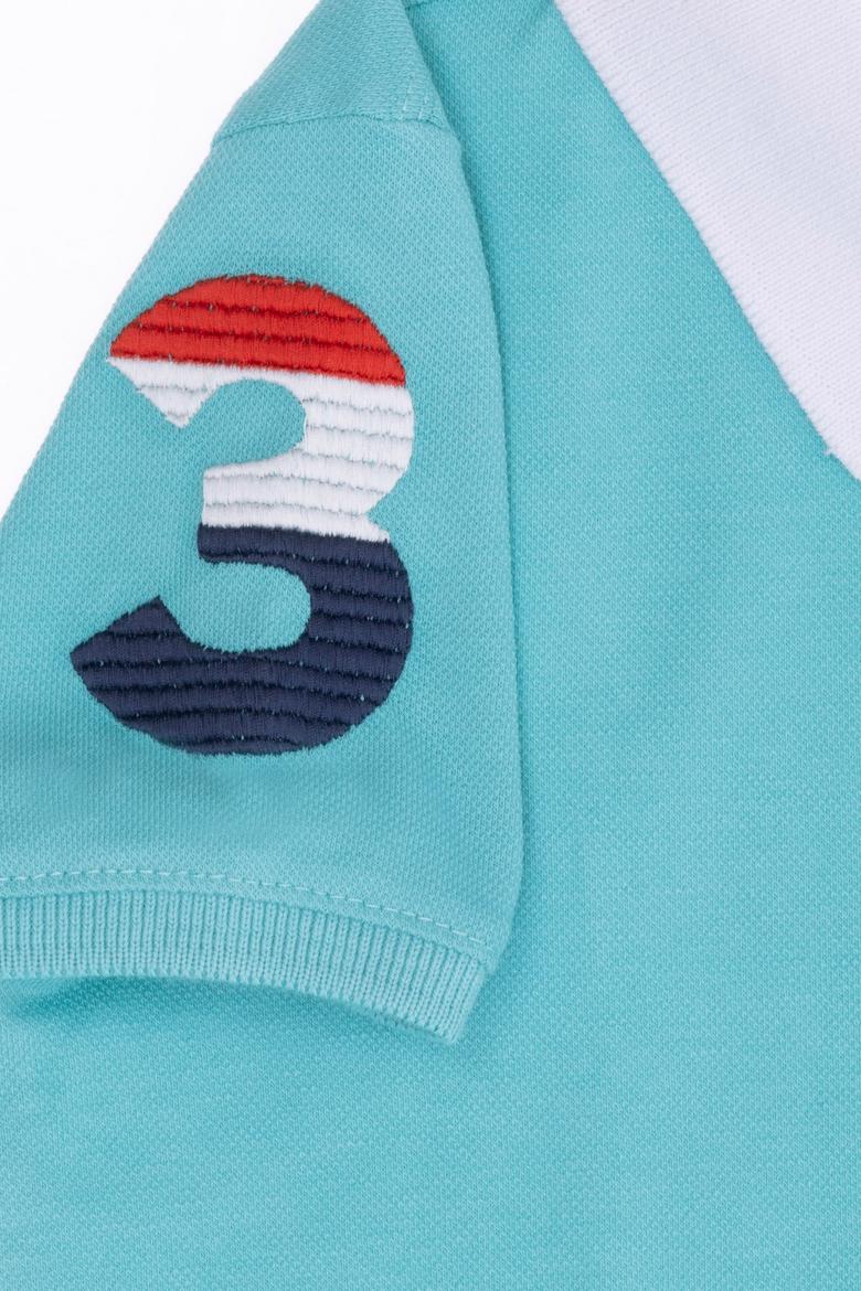 Erkek Çocuk Mint Basic Polo Yaka Tişört - 50263006097