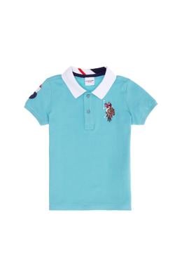 Erkek Çocuk Mint Basic Polo Yaka Tişört - 50263006097
