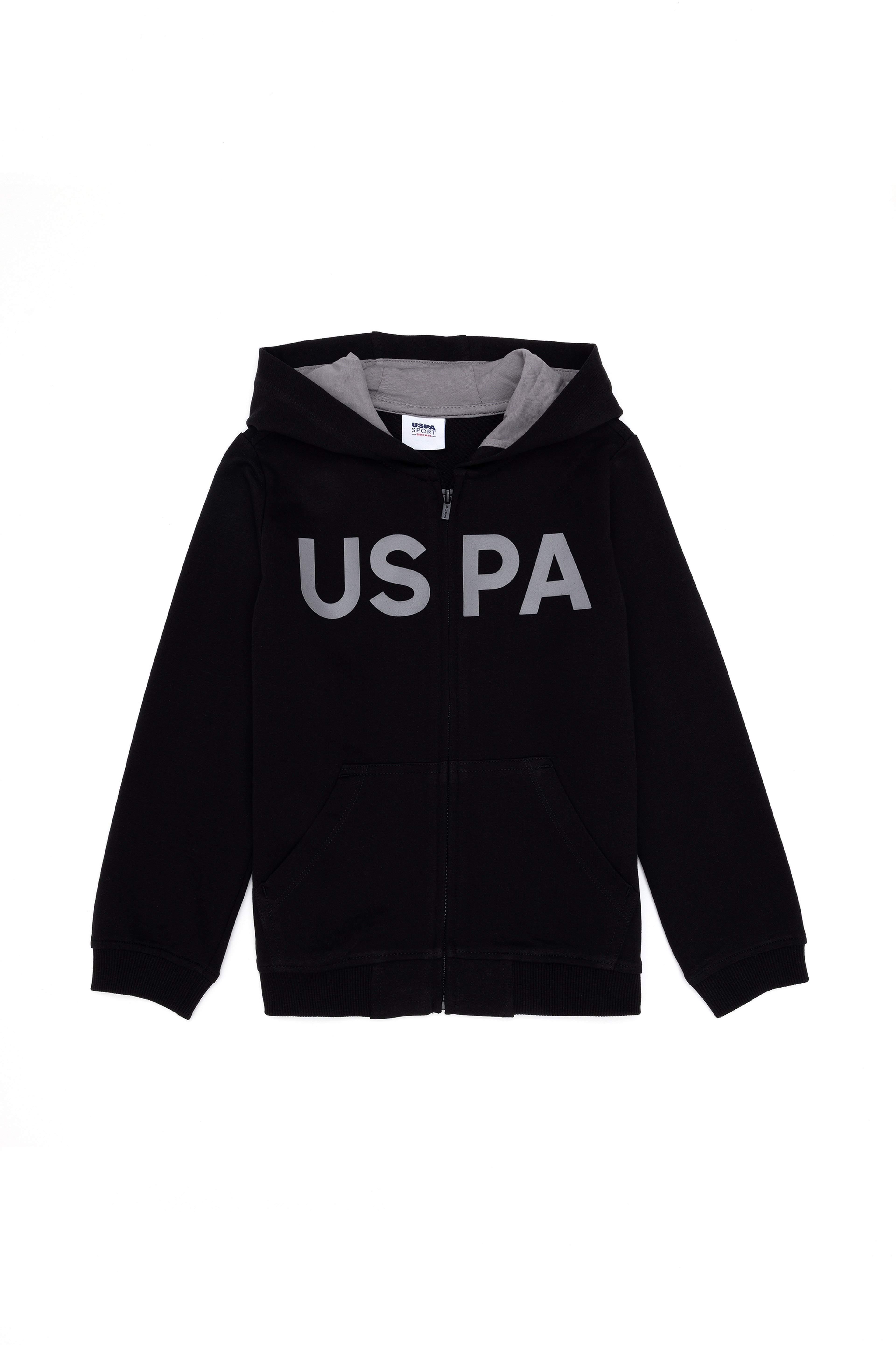 Erkek Çocuk Siyah Basic Sweatshirt