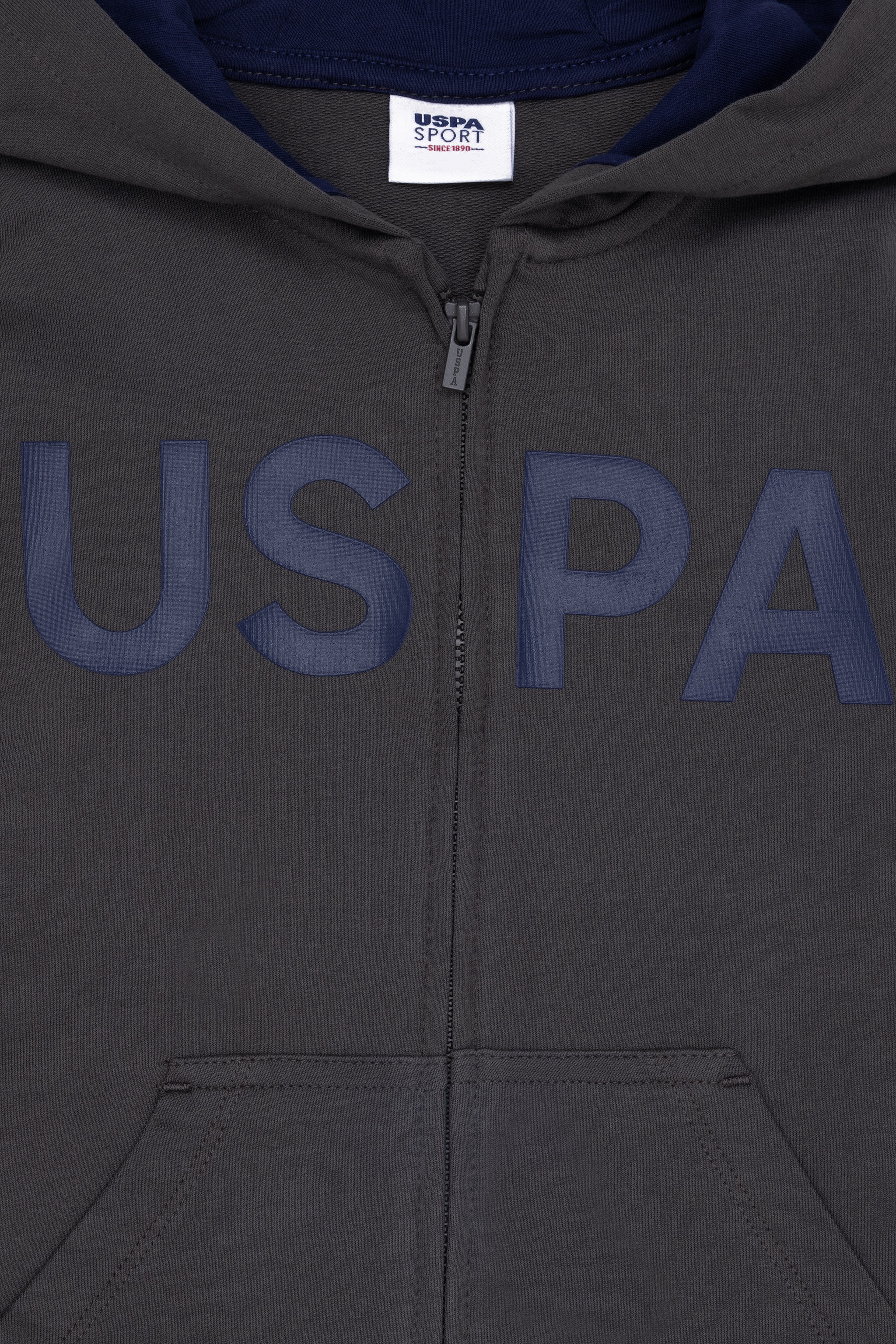 Erkek Çocuk Antrasit Basic Sweatshirt - Image 3