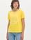 Kadın Sarı Bisiklet Yaka Tişört
