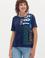 Kadın Lacivert Bisiklet Yaka Tişört