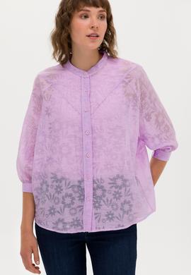 Kadın Manolya Uzun Kollu Gömlek - 50264223003