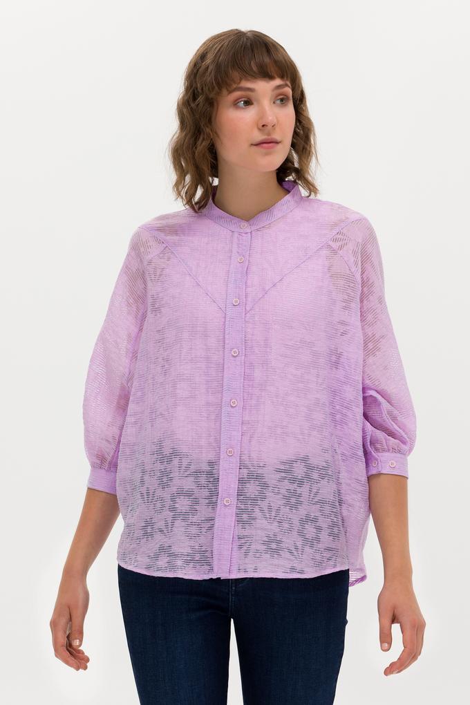 Kadın Manolya Uzun Kollu Gömlek