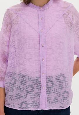 Kadın Manolya Uzun Kollu Gömlek - 50264223003