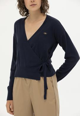 Kadın Lacivert Triko Hırka - 50256623006