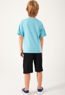 Erkek Çocuk Mavi Pijama Takımı - 50273854015