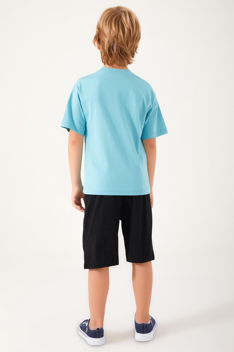 Erkek Çocuk Mavi Pijama Takımı - 50273854015