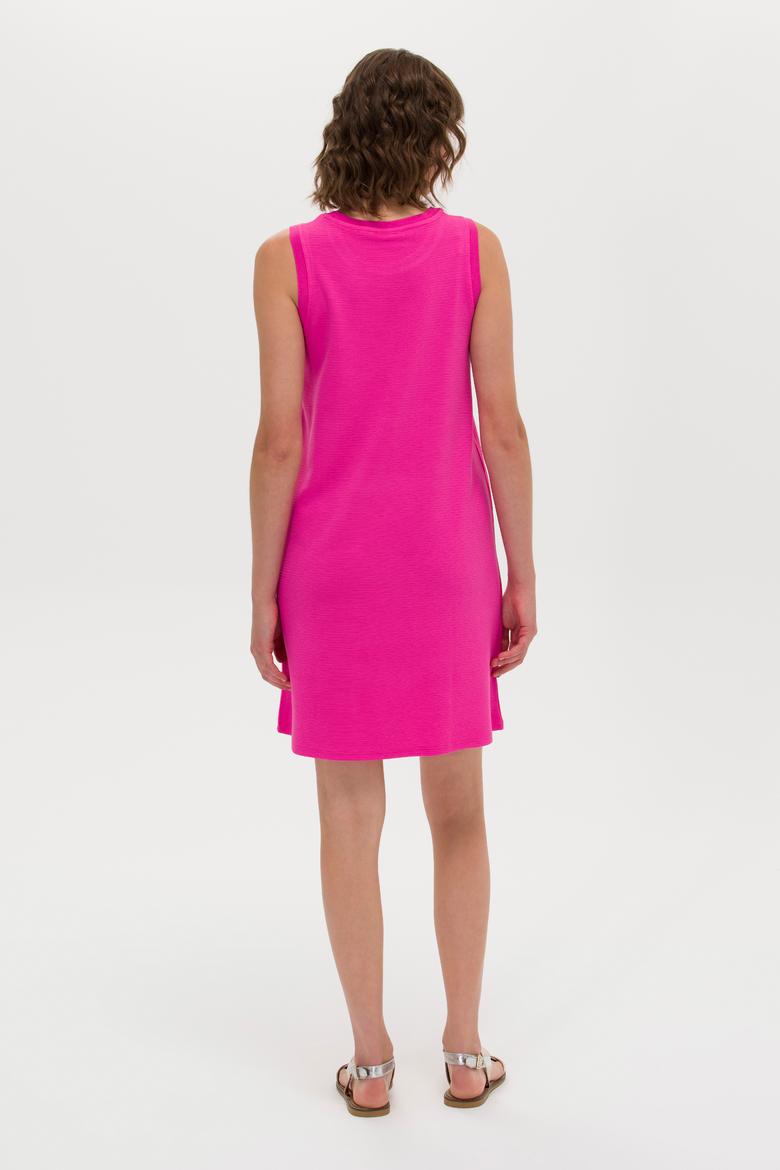 Kadın Fuşya Örme Elbise - 50265711015
