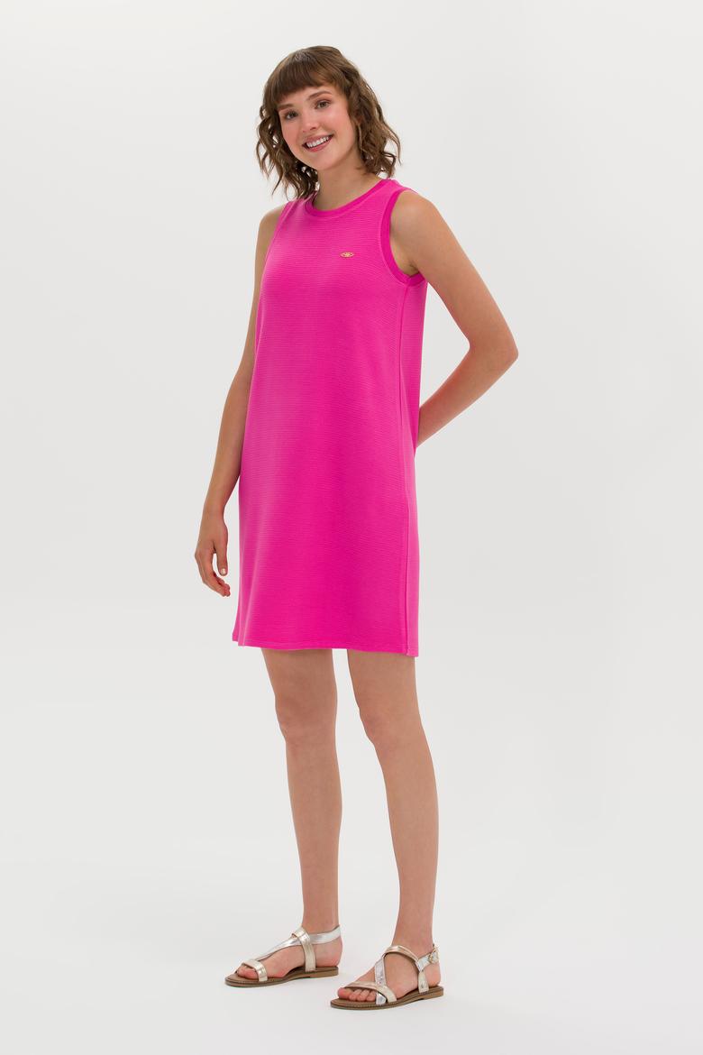 Kadın Fuşya Örme Elbise - 50265711015