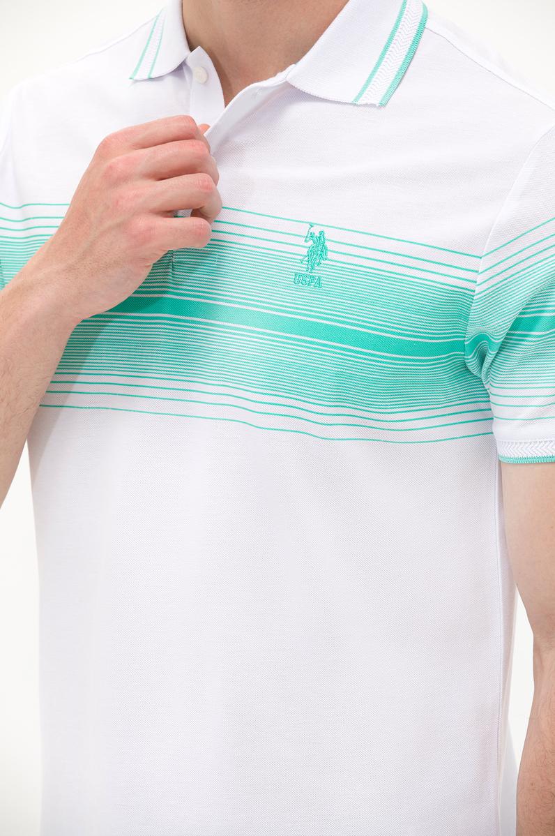 Erkek Mint Polo Yaka Tişört