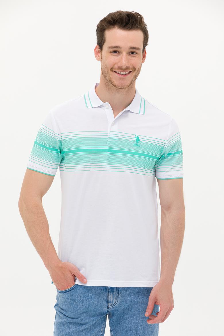 Erkek Mint Polo Yaka Tişört